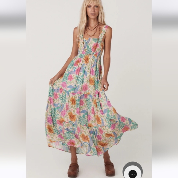 **1 Left!! Med**Spell Boheme Strappy Maxi Dress - Picture 9 of 16